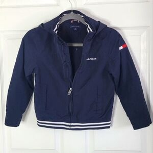 TOMMY HILFIGER Boys Hoodie Jacket. Small 6-7